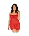 OBSESSIVE BLOSSMINA CHEMISE Y TANGA