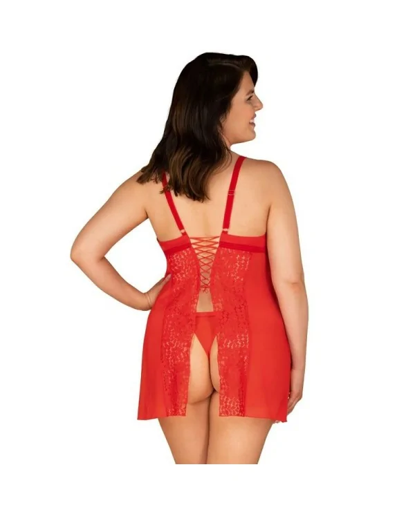 OBSESSIVE BLOSSMINA CHEMISE Y TANGA