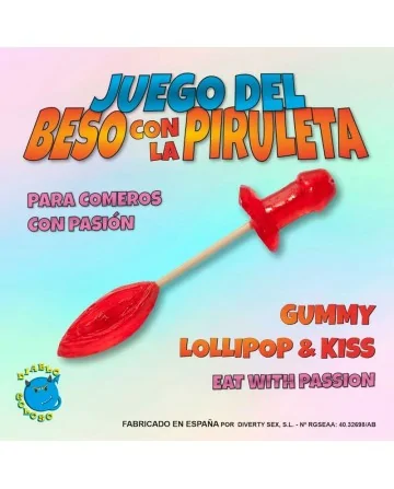 DIABLO PICANTE JUEGO PITO Y LABIOS DE GOMINOLA