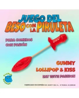 DIABLO PICANTE - JUEGO PITO Y LABIOS DE GOMINOLA