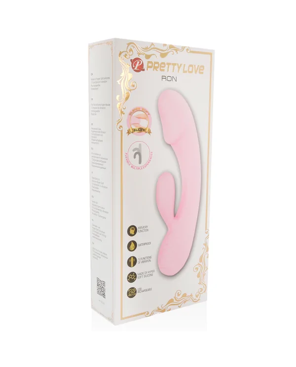 PRETTY LOVE SMART VIBRADOR RON CON RABBIT