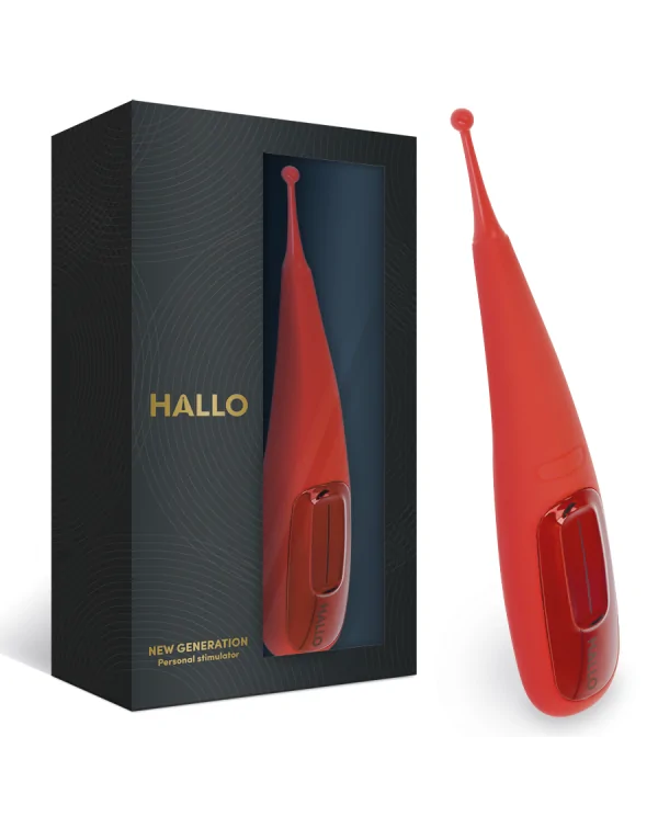 HALLO FOCUS POTENTE VIBRADOR TOUCH ROJO