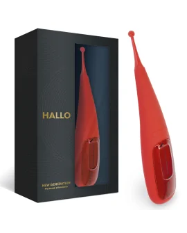 HALLO FOCUS POTENTE VIBRADOR TOUCH ROJO