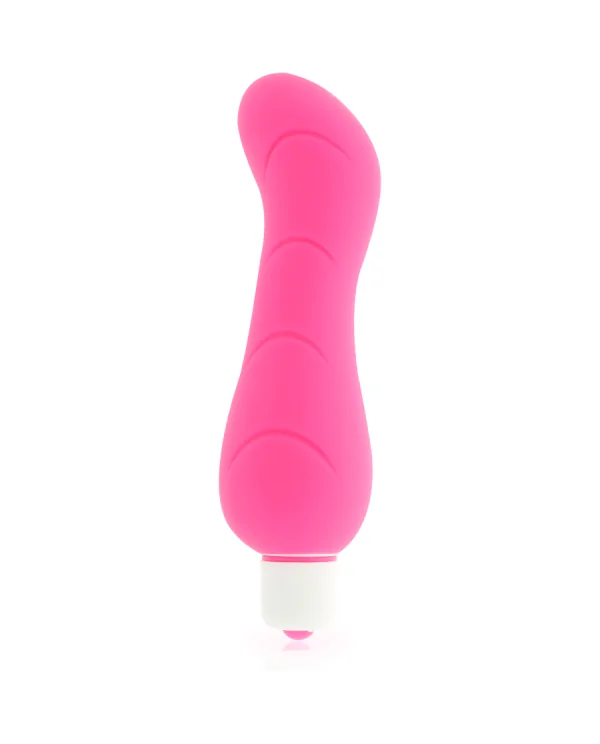 DOLCE VITA G SPOT VIBRADOR SILICONA ROSA