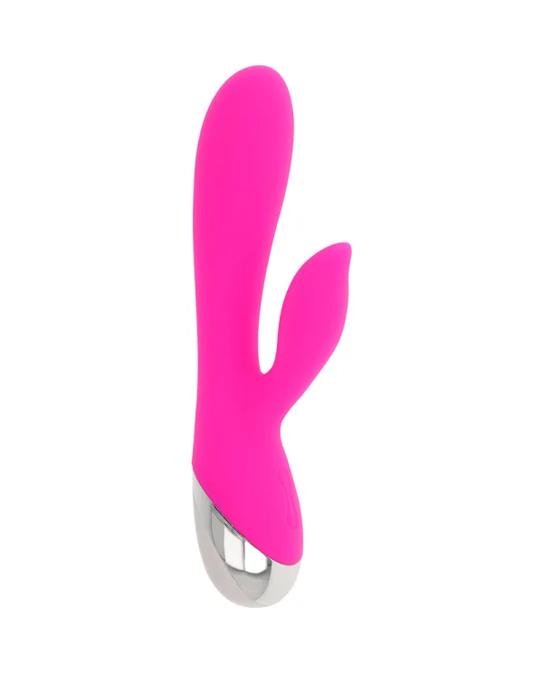 OHMAMA VIBRADOR CON RABBIT 10 MODOS DE VIBRACIoN 19 CM