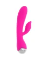 OHMAMA VIBRADOR RECARGABLE CON RABBIT 10 MODOS DE VIBRACIoN 19 CM