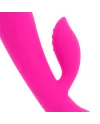 OHMAMA VIBRADOR RECARGABLE CON RABBIT 10 MODOS DE VIBRACIoN 19 CM