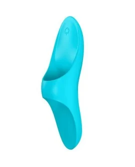 SATISFYER TEASER DEDAL VIBRADOR - AZUL LIGHT