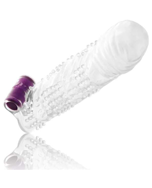 OHMAMA FUNDA PENE TEXTURADA CON BALA VIBRADORA