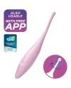 SATISFYER TWIRLING JOY ESTIMULADOR CLITORIS ROSA