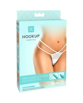 HOOK UP REMOTE BOW-TIE G-STRING ONE SIZE