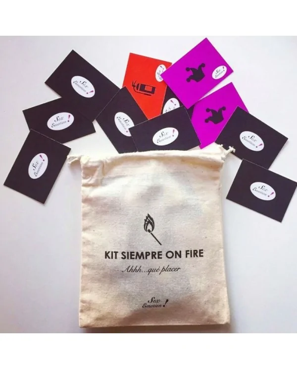 Kit Siempre On Fire juego para parejas Sex Emotion