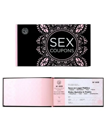 SECREPLAY SEX COUPONS VALES DE CANJE SENSUALES ES EN