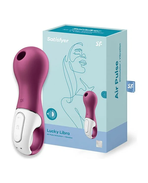 SATISFYER LUCKY LIBRA SUCCIONADOR Y VIBRADOR