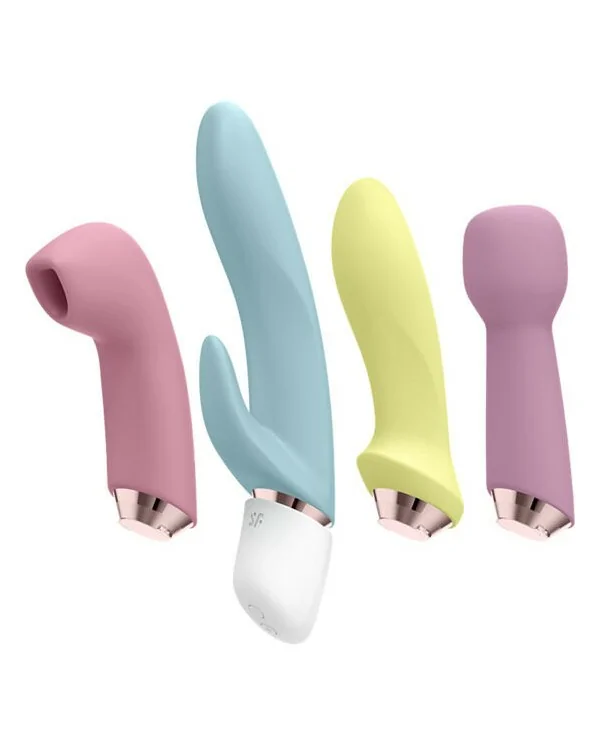 SATISFYER MARVELOUS FOUR SET VIBRADOR SUCCIONADOR