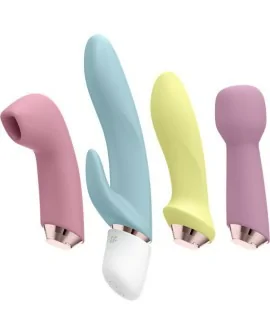 SATISFYER MARVELOUS FOUR - SET VIBRADOR & SUCCIONADOR