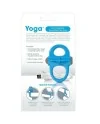 SCREAMING O ANILLO VIBRADOR RECARGABLE YOGA AZUL