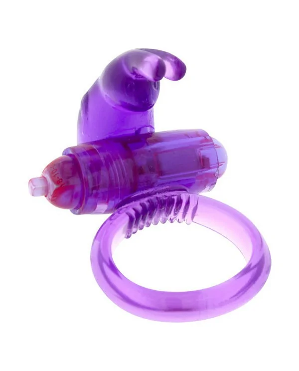 SEVENCREATIONS ANILLO VIBRADOR DE SILICONA LILA