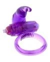 SEVENCREATIONS ANILLO VIBRADOR DE SILICONA LILA