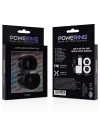 POWERING SUPER FLEXIBLE Y RESISTENTE ANILLO PENE DOBLE PR09 NEGRO