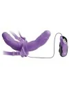 FETISH ELITE DOUBLE ARNES DOBLE VIBRADOR LILA 115CM