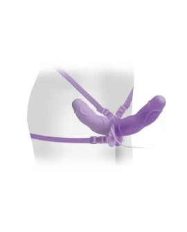 FETISH ELITE DOUBLE ARNES DOBLE VIBRADOR LILA 11.5CM