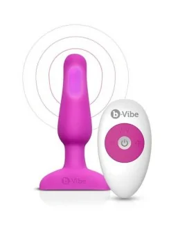 B-VIBE NOVICE CONTROL REMOTO ANAL PLUG FUCHSIA