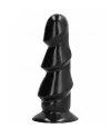 ALL BLACK DILDO 17CM