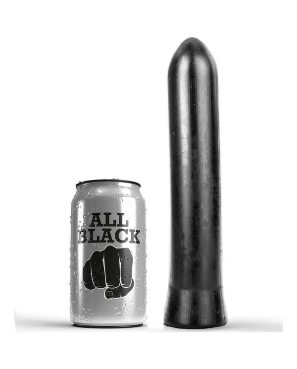 ALL BLACK DILDO 22 CM