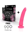 DELTA CLUB TOYS ARNES DILDO ROSA SILICONA MEDICA 17 X 3 CM