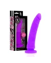 DELTA CLUB TOYS ARNES DILDO LILA SILICONA MEDICA 17 X 3 CM