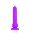 DELTA CLUB TOYS ARNES DILDO LILA SILICONA MEDICA 17 X 3 CM