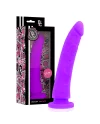 DELTA CLUB TOYS ARNES DILDO LILA SILICONA MEDICA 20 X 4 CM