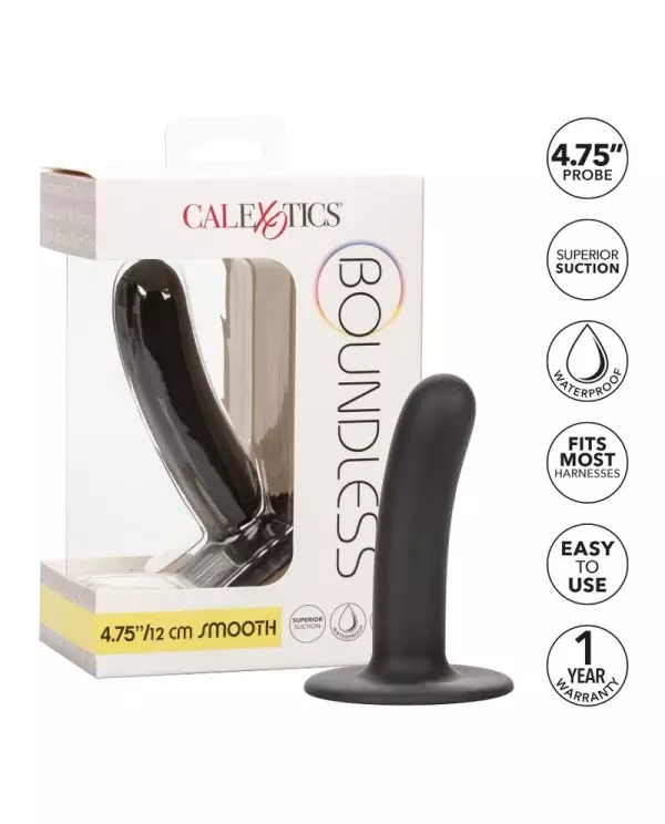 CALEX BOUNDLESS DILDO LISO 12 CM COMPATIBLE CON ARNES