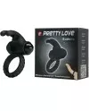 PRETTY LOVE EUDORA ANILLO VIBRADOR CON ESTIMULADOR