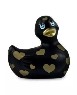 I RUB MY DUCKIE 2.0 | PATO VIBRADOR ROMANCE (BLACK & GOLD)