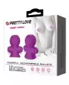 PRETTY LOVE ESTIMULADORES PEZONES 12M VIBRACIoN LILA