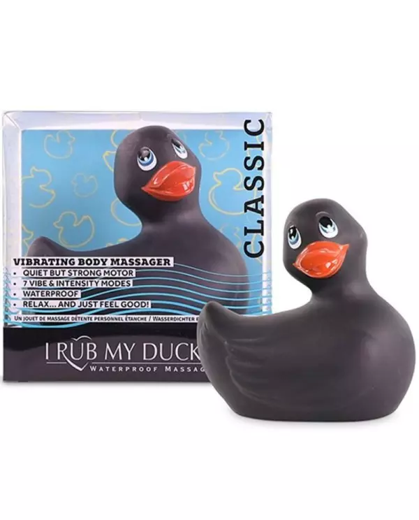 I RUB MY DUCKIE CLASSIC PATO VIBRADOR NEGRO