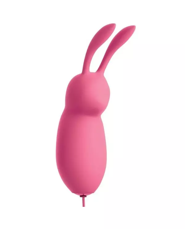 OMG CUTE RABBIT VIBRADOR POTENTE ROSA USB