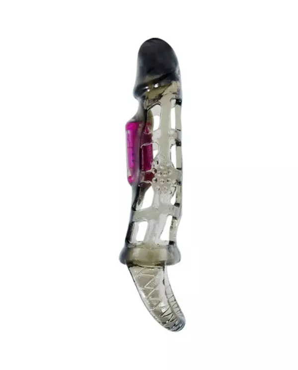 BAILE FUNDA EXTENSORA PENE CON VIBRACION Y STRAP 135 CM