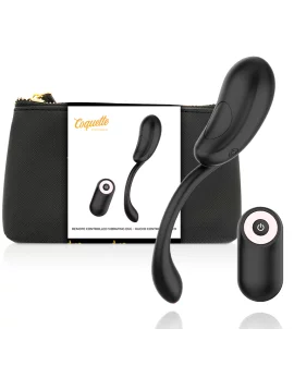 COQUETTE CHIC DESIRE HUEVO CONTROL REMOTO RECARGABLE NEGRO / GOLD