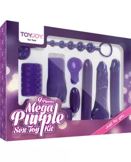 JUST FOR YOU MEGA PURPLE SEX TOY KIT