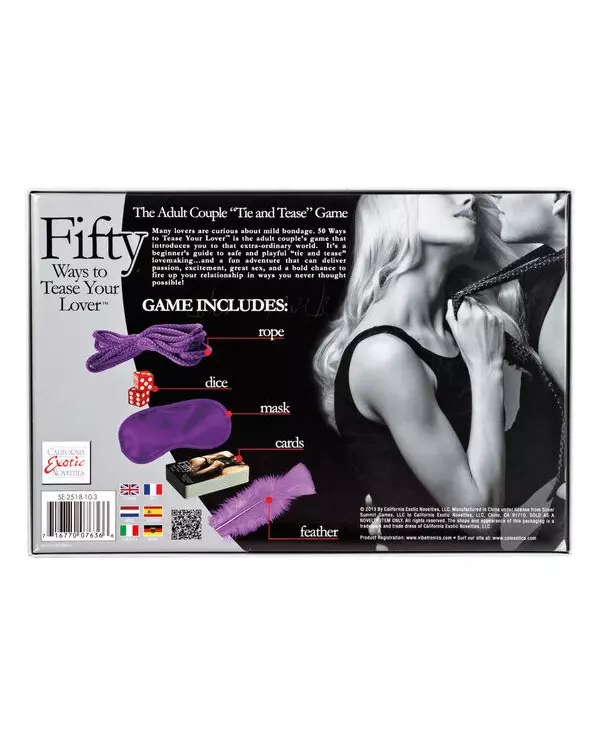 CALEX FIFTY WAYS TO TEASE YOUR LOVE KIT PARA PAREJAS