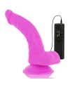 DIVERSIA DILDO FLEXIBLE CON VIBRACION 215 CM LILA