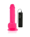 DIVERSIA DILDO FLEXIBLE CON VIBRACION 205 CM ROSA