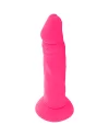 DIVERSIA DILDO FLEXIBLE CON VIBRACION 23 CM PINK