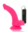 DIVERSIA DILDO FLEXIBLE CON VIBRACION 215 CM ROSA