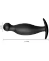 PRETTY LOVE PLUG ANAL SILICONA 117 CM NEGRO