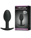 PRETTY LOVE PLUG ANAL SILICONA 65 CM NEGRO