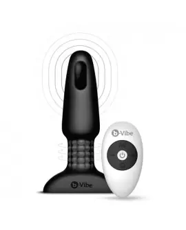 B-VIBE RIMMING CONTROL REMOTO ANAL PLUG 2 NEGRO